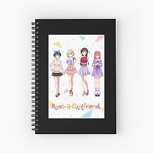 Awesome Kanojo Anime Okarishimasu Birthday Gifts for Music Fans Spiral Notebook