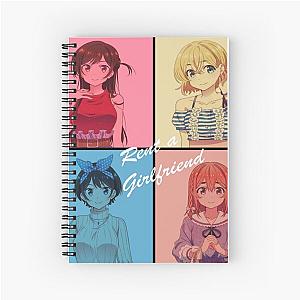 Kanojo Okarishimasu - Rent a Girlfriend Spiral Notebook