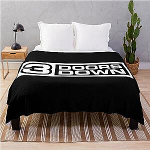 3 Doors Down logo Throw Blanket