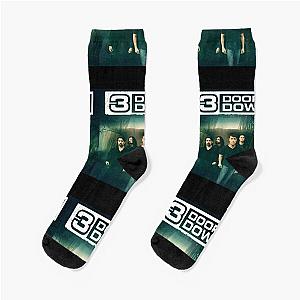 3 Doors Down Music Band  Socks