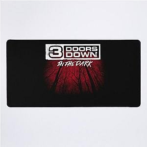 3 Doors Down in the dark Desk Mat