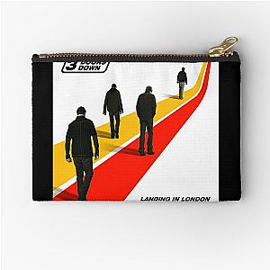 3 Doors Down landing in london part 1 Zipper Pouch