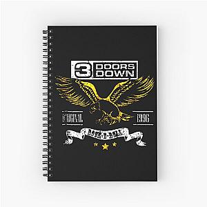 3 Doors Down 5 Spiral Notebook