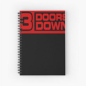 3 doors down band Spiral Notebook