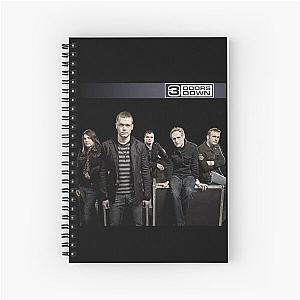 3 Doors Down Tour Band Spiral Notebook