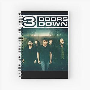 3 Doors Down Music Band  Spiral Notebook