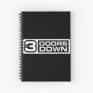 3 Doors Down logo Spiral Notebook