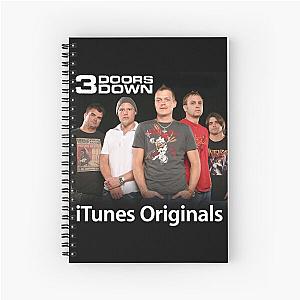 3 Doors Down itunes originals Spiral Notebook