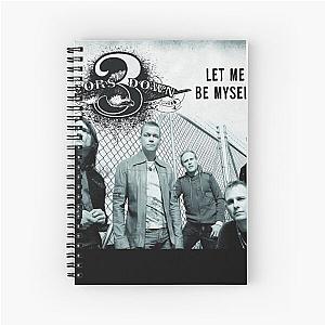 3 Doors Down let me be myself Spiral Notebook