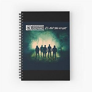 3 Doors Down us and the night Spiral Notebook