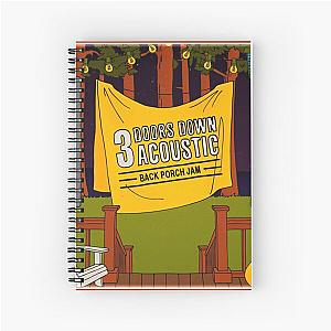 3 doors down acoustic 2019 Spiral Notebook