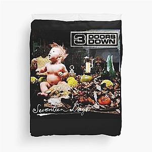 3 DOORS DOWN SEVENTEENS DAYS Duvet Cover