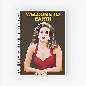 Welcome to Earth - 3rd Rock from the Sun Spiral Notebook