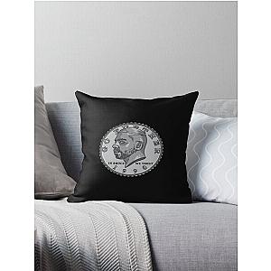 Bruce Jackson 50 Cent Coin Throw Pillow