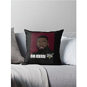 50 Cent  Throw Pillow