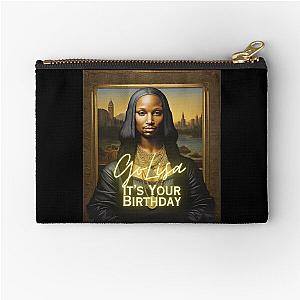 50 Cent In da club Mona Lisa Zipper Pouch