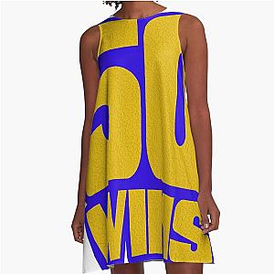 50 Wins Mayweather Money 50 Cent Parody Design A-Line Dress