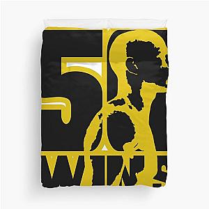 50 Wins Mayweather Money 50 Cent Parody Design Duvet Cover