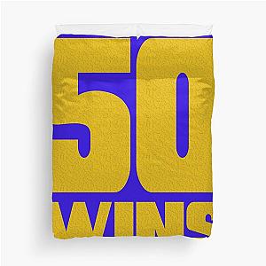 50 Wins Mayweather Money 50 Cent Parody Design Duvet Cover