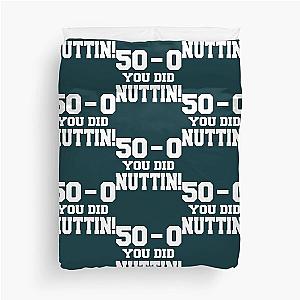 50 Wins Mayweather Money 50 Cent Parody Design Duvet Cover