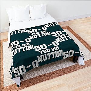 50 Wins Mayweather Money 50 Cent Parody Design Comforter