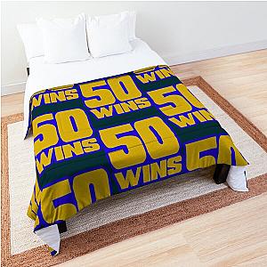 50 Wins Mayweather Money 50 Cent Parody Design Comforter