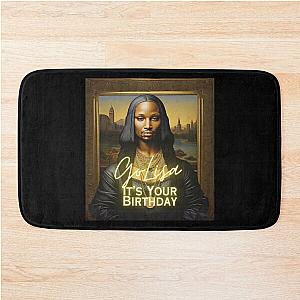 50 Cent In da club Mona Lisa Bath Mat