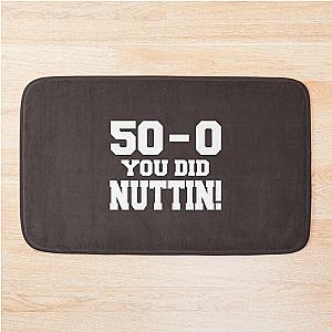 50 Wins Mayweather Money 50 Cent Parody Design Bath Mat