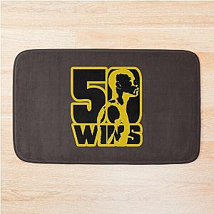 50 Wins Mayweather Money 50 Cent Parody Design Bath Mat