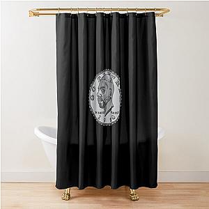 Bruce Jackson 50 Cent Coin Shower Curtain