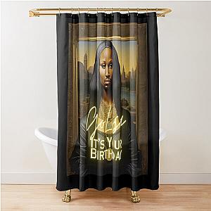 50 Cent In da club Mona Lisa Shower Curtain