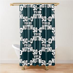 50 Wins Mayweather Money 50 Cent Parody Design Shower Curtain