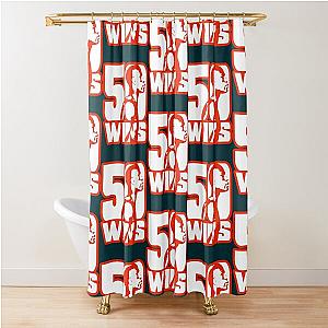 50 Wins Mayweather Money 50 Cent Parody Design Shower Curtain