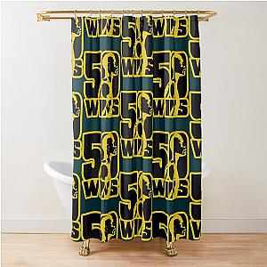 50 Wins Mayweather Money 50 Cent Parody Design Shower Curtain