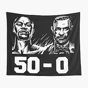 50 Wins Mayweather Money 50 Cent Parody Design Tapestry