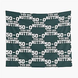 50 Wins Mayweather Money 50 Cent Parody Design Tapestry