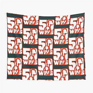 50 Wins Mayweather Money 50 Cent Parody Design Tapestry