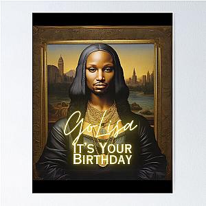 50 Cent In da club Mona Lisa Poster