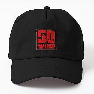 50 Wins Mayweather Money 50 Cent Parody Design Dad Hat