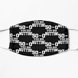 50 Wins Mayweather Money 50 Cent Parody Design Flat Mask