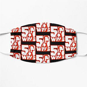 50 Wins Mayweather Money 50 Cent Parody Design Flat Mask