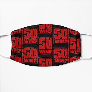 50 Wins Mayweather Money 50 Cent Parody Design Flat Mask