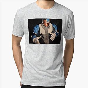 50 Cent Cyborg Teen Titans Costume Tri-blend T-Shirt