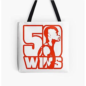 50 Wins Mayweather Money 50 Cent Parody Design All Over Print Tote Bag