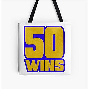 50 Wins Mayweather Money 50 Cent Parody Design All Over Print Tote Bag