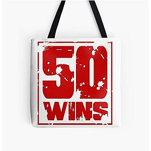 50 Wins Mayweather Money 50 Cent Parody Design All Over Print Tote Bag