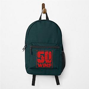 50 Wins Mayweather Money 50 Cent Parody Design Backpack