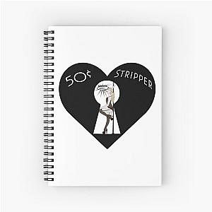 50 cent stripper Spiral Notebook