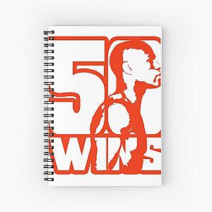 50 Wins Mayweather Money 50 Cent Parody Design Spiral Notebook