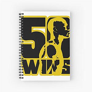 50 Wins Mayweather Money 50 Cent Parody Design Spiral Notebook